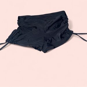 Black Drawstring Swim Shorts